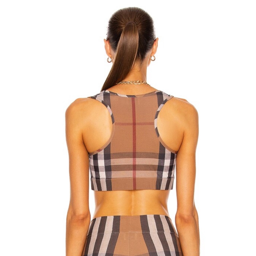 Burberry Immy Check Bra Top - Picture 4 of 14
